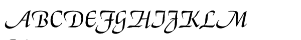 El Greco® BQ Std Regular Font UPPERCASE