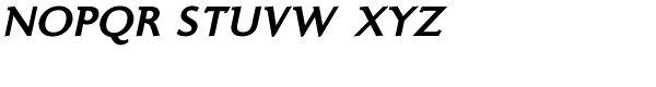 Ela Demiserif Extra Bold Caps Italic Font UPPERCASE