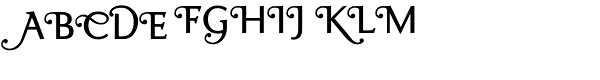 Ela Swashes Plain Font UPPERCASE
