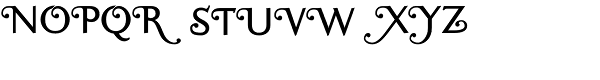 Ela Swashes Plain Font UPPERCASE