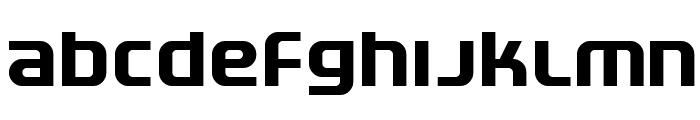 Electrofied Font LOWERCASE