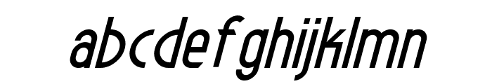 Electrorocket Italic Font LOWERCASE