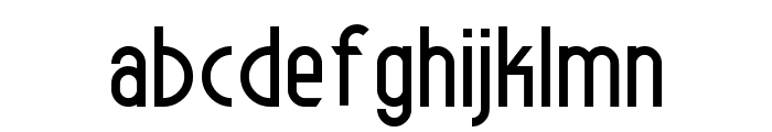 Electrorocket Font LOWERCASE