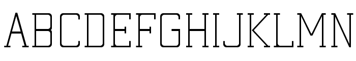 ElectrumADFExp-Light Font UPPERCASE