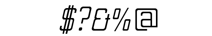 ElectrumADFExp-Oblique Font OTHER CHARS