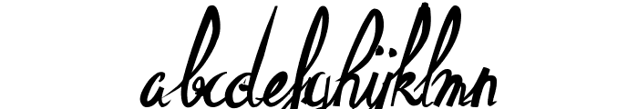 ElegantDragonBold Font LOWERCASE