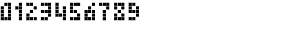 Element 15-Squares Font OTHER CHARS