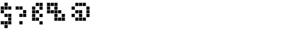 Element 15-Squares Font OTHER CHARS