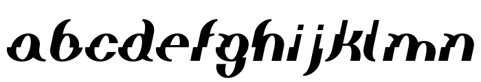 Elephant man Italic Font LOWERCASE