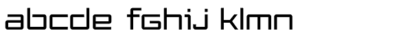 Elevon Corp One G Font LOWERCASE