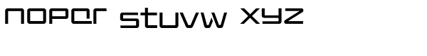 Elevon Corp One G Font LOWERCASE