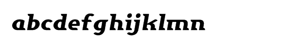 Elkhorn Bold Italic Font LOWERCASE