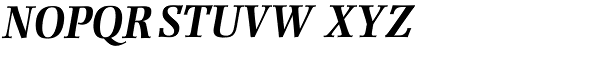 Ellington MTStd-Bold Italic Font UPPERCASE