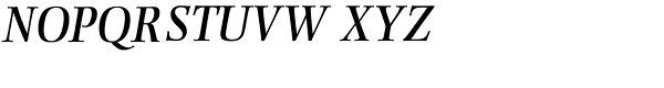 Ellington MTStd-Italic Font UPPERCASE