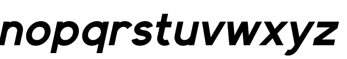 Elliot Sans Bold Italic Font LOWERCASE