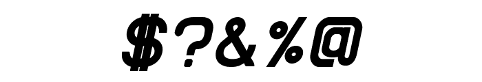 EllipticaBoldItalic Font OTHER CHARS