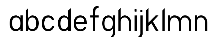 EllipticaLight Font LOWERCASE