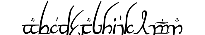 ElvishRingNFI Font LOWERCASE