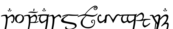 ElvishRingNFI Font LOWERCASE