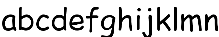 EMcomic-Regular Font LOWERCASE