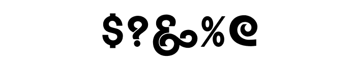 Embrionic55 Font OTHER CHARS