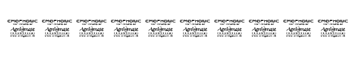 Emophonic Font OTHER CHARS