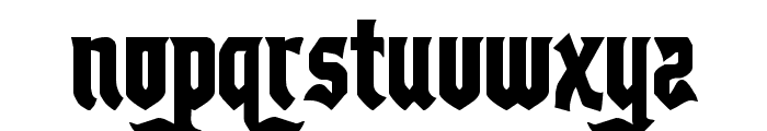 Empire Crown Condensed Font LOWERCASE