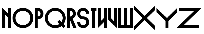 Empire Straight Font LOWERCASE