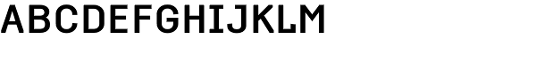 Empirical Four Font UPPERCASE