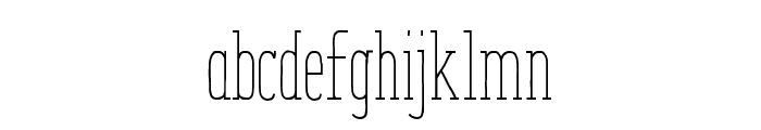 ENYO Serif Light Font LOWERCASE
