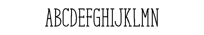ENYO Serif Regular Font UPPERCASE