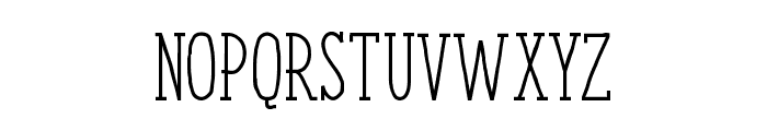 ENYO Serif Regular Font UPPERCASE