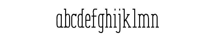 ENYO Serif Regular Font LOWERCASE