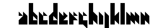 ENfer Font LOWERCASE