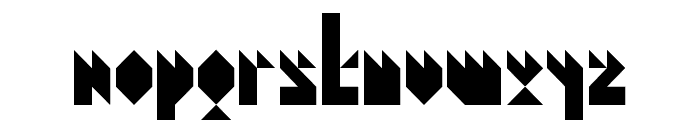 ENfer Font LOWERCASE