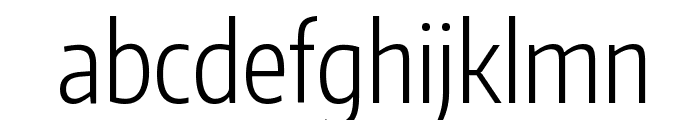 Encode Sans Compressed Light Font LOWERCASE