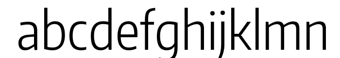 Encode Sans Condensed Light Font LOWERCASE