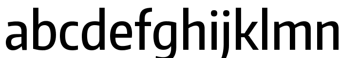 Encode Sans Condensed Medium Font LOWERCASE