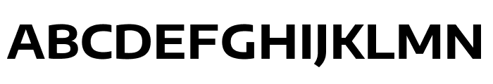 Encode Sans Expanded Bold Font UPPERCASE