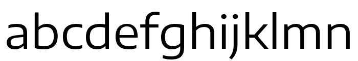 Encode Sans Expanded Regular Font LOWERCASE