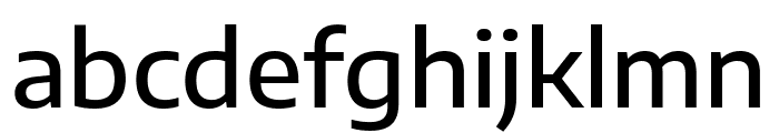 Encode Sans Semi Expanded Medium Font LOWERCASE