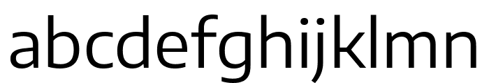 Encode Sans Semi Expanded Regular Font LOWERCASE