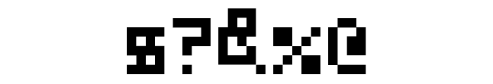 Endlesstype 8-bit Regular Font OTHER CHARS