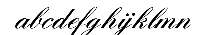 England Hand DB Font LOWERCASE