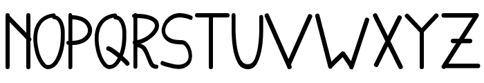 English-van-Java Font LOWERCASE