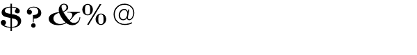 Engravers EF Roman Font OTHER CHARS