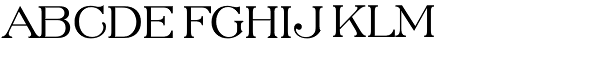 Engravers Roman BT Font UPPERCASE