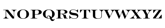 Engravers' Roman Bold BT Font UPPERCASE