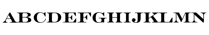 Engravers' Roman Bold BT Font LOWERCASE