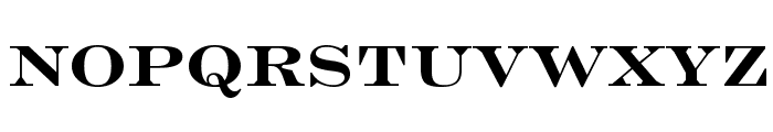 Engravers' Roman Bold BT Font LOWERCASE
